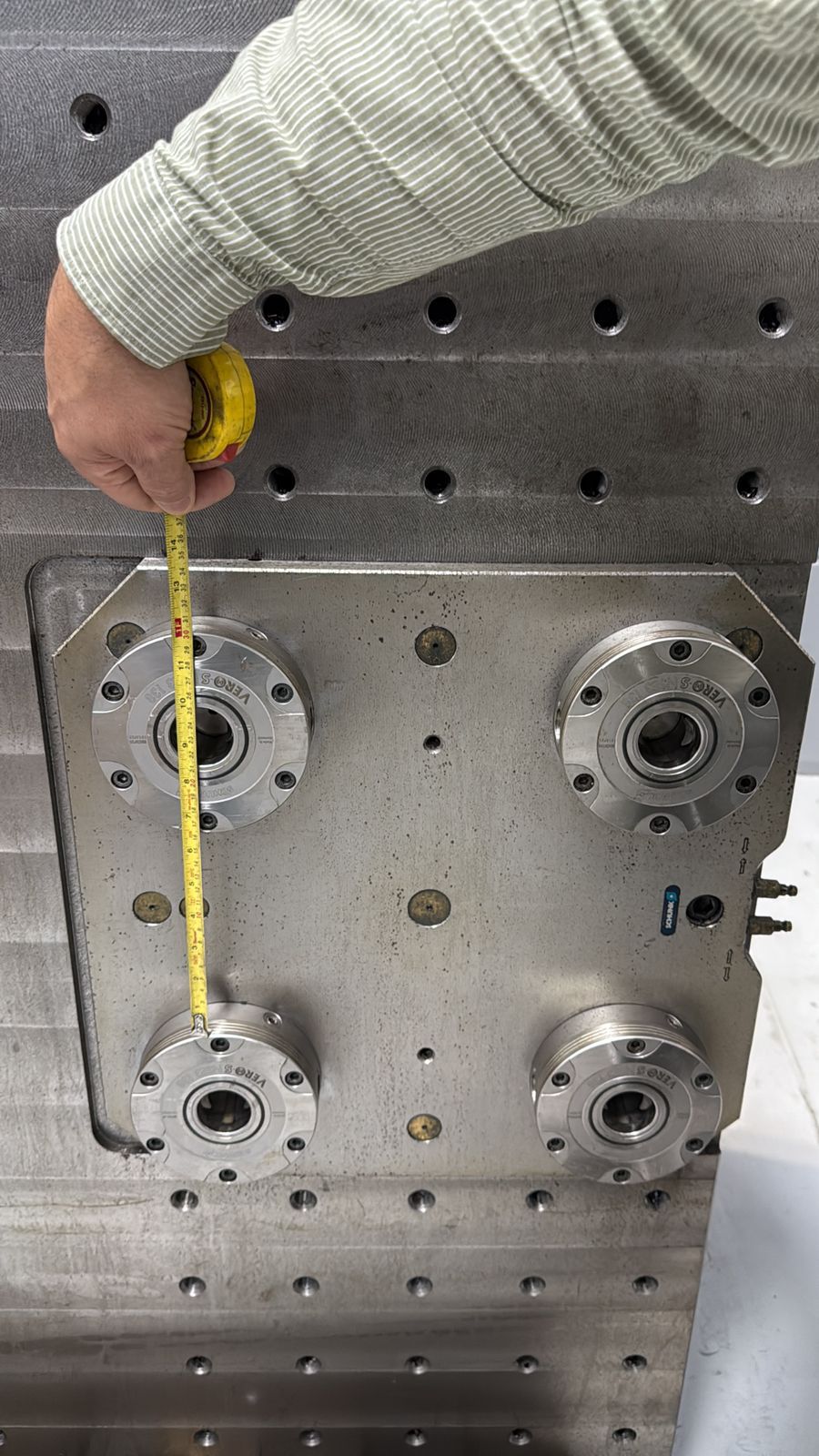 Conjunto fixação Schunk modelo Vero-S NSE Plus 138