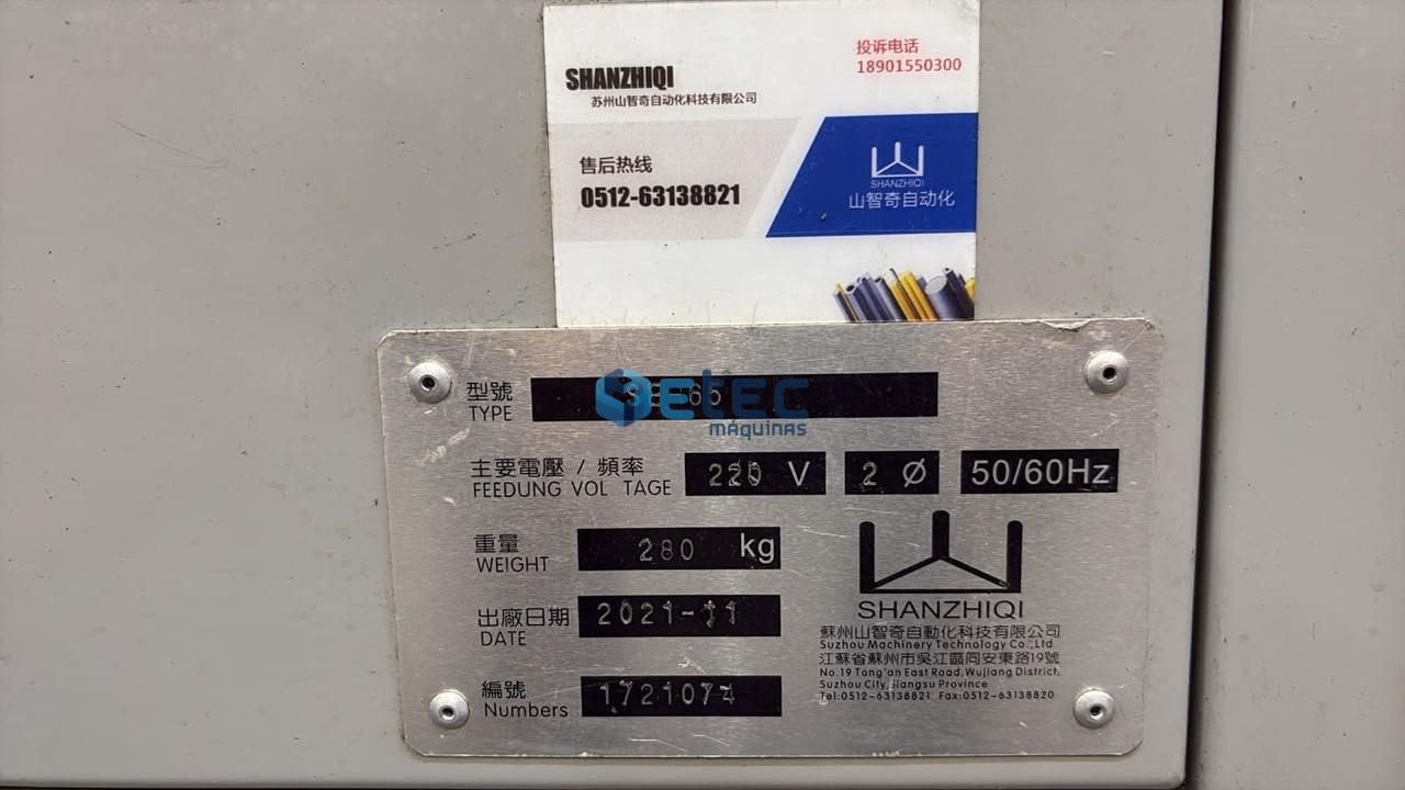 Alimentador de Barras Shanzhiqi SE-65