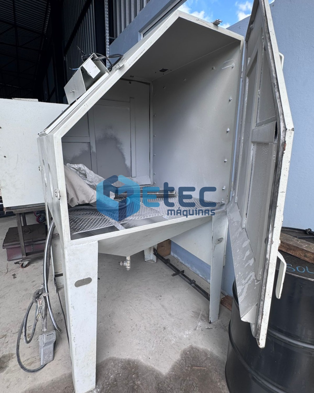 Cabine Jato de Areia