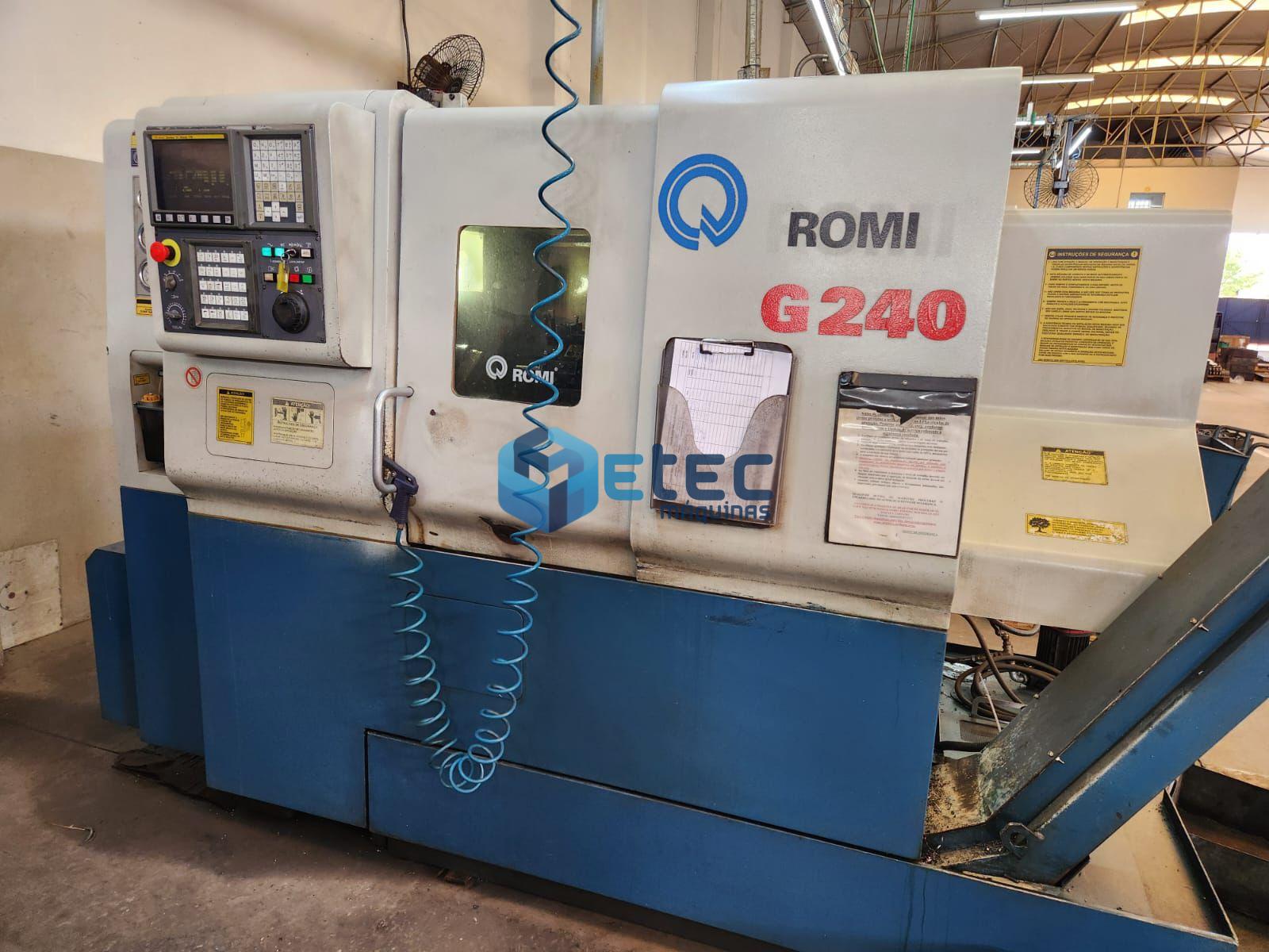 TORNO CNC ROMI G240
