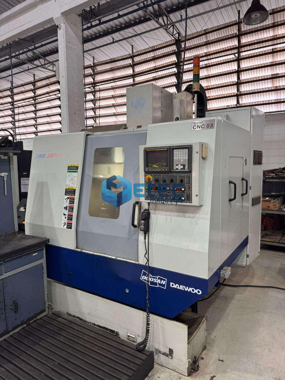 Centro de Usinagem Doosan Daewoo DMV3016LD