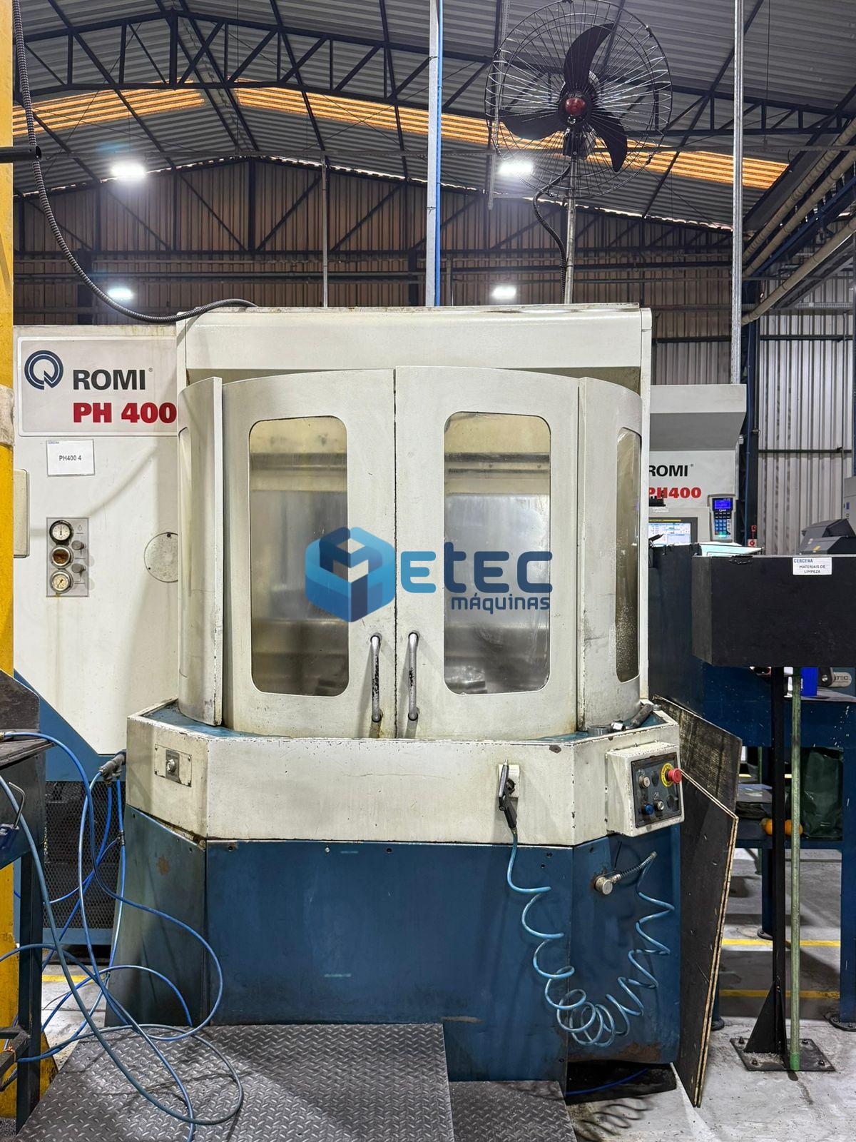Centro de Usinagem Horizontal Duplo Pallet ROMI PH400