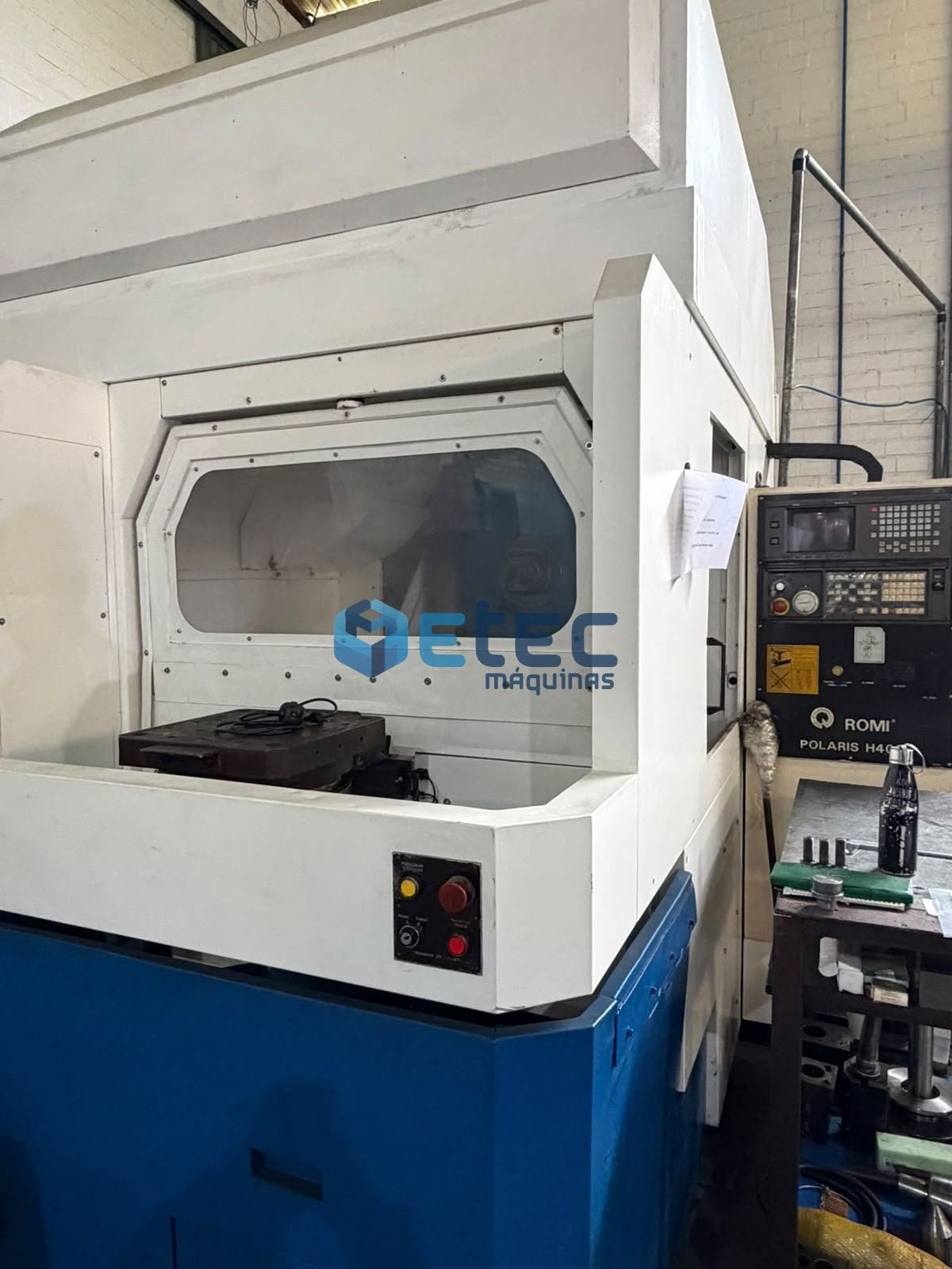 Centro de Usinagem Horizontal Duplo Pallet Romi Polaris H400