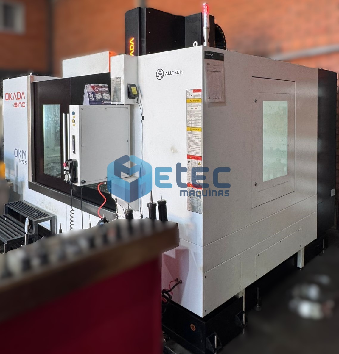 Centro de Usinagem Okada SVB1470