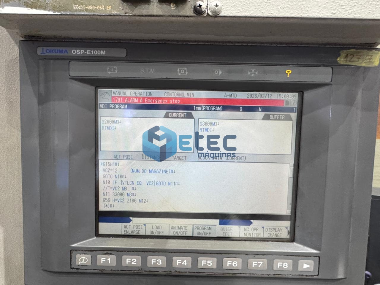 Centro de Usinagem Okuma CS-41