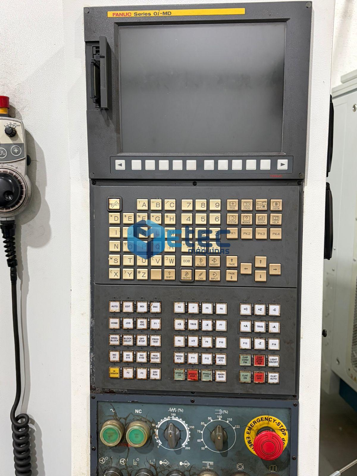 Centro de Usinagem ROMI D1000 com 4° Eixo