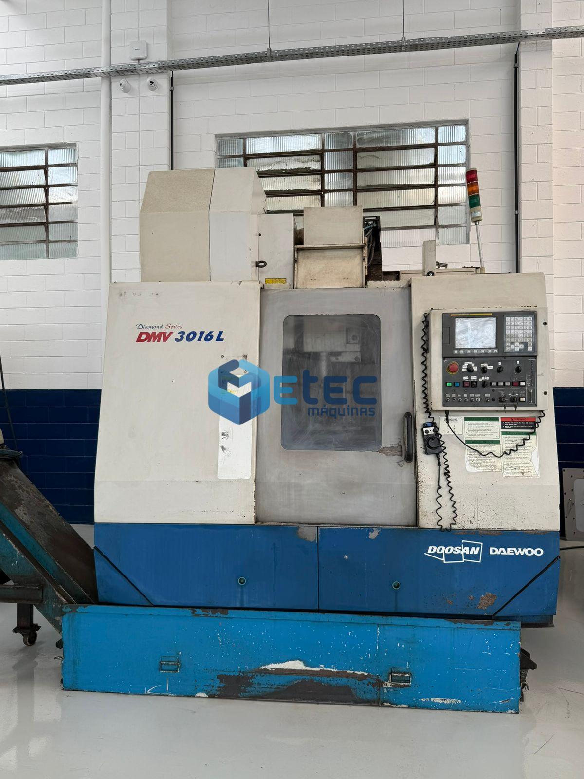 Centro de Usinagem Vertical Doosan Daewoo DMV 3016L