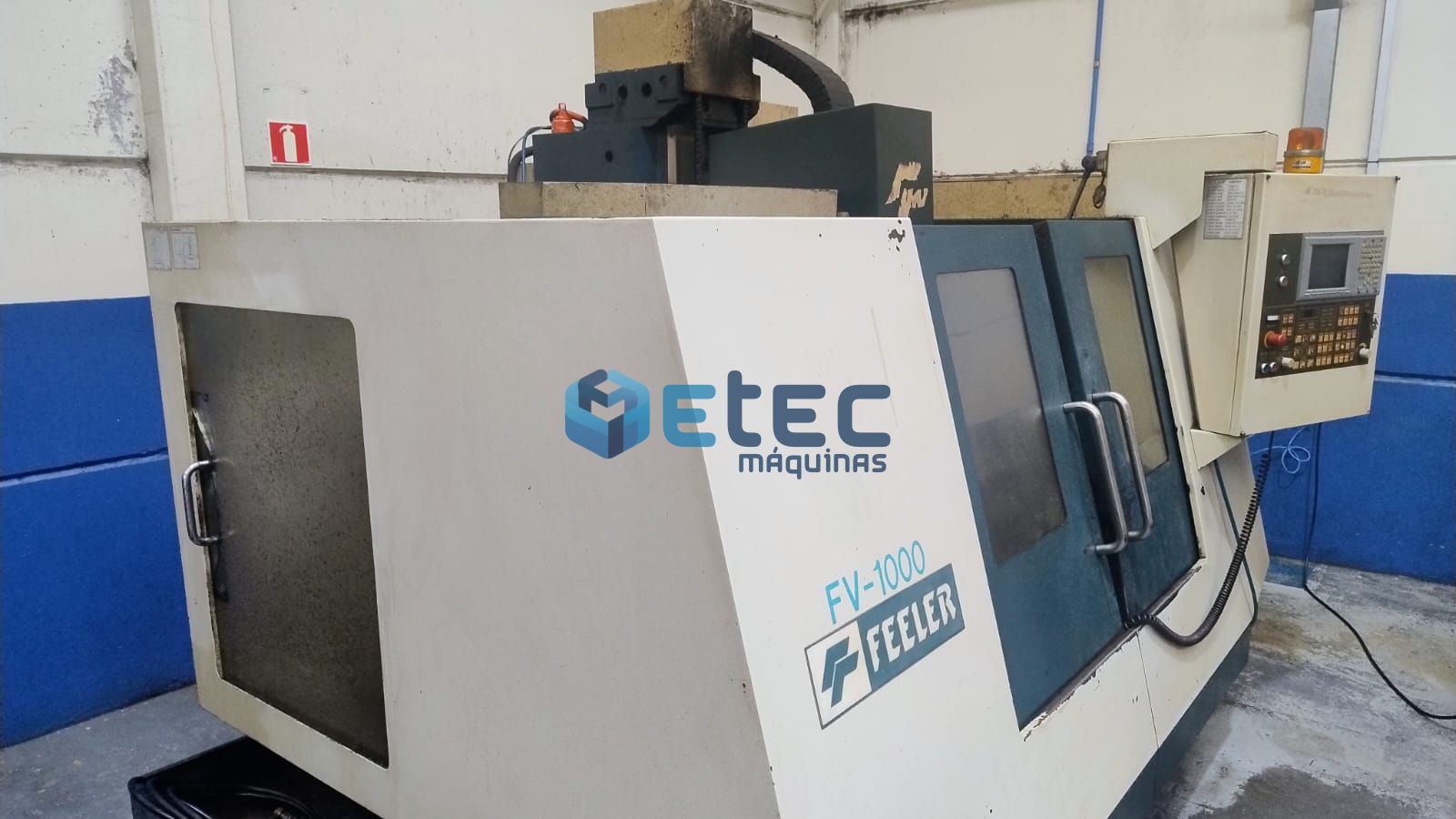 Centro de Usinagem Vertical Feeler FV1000