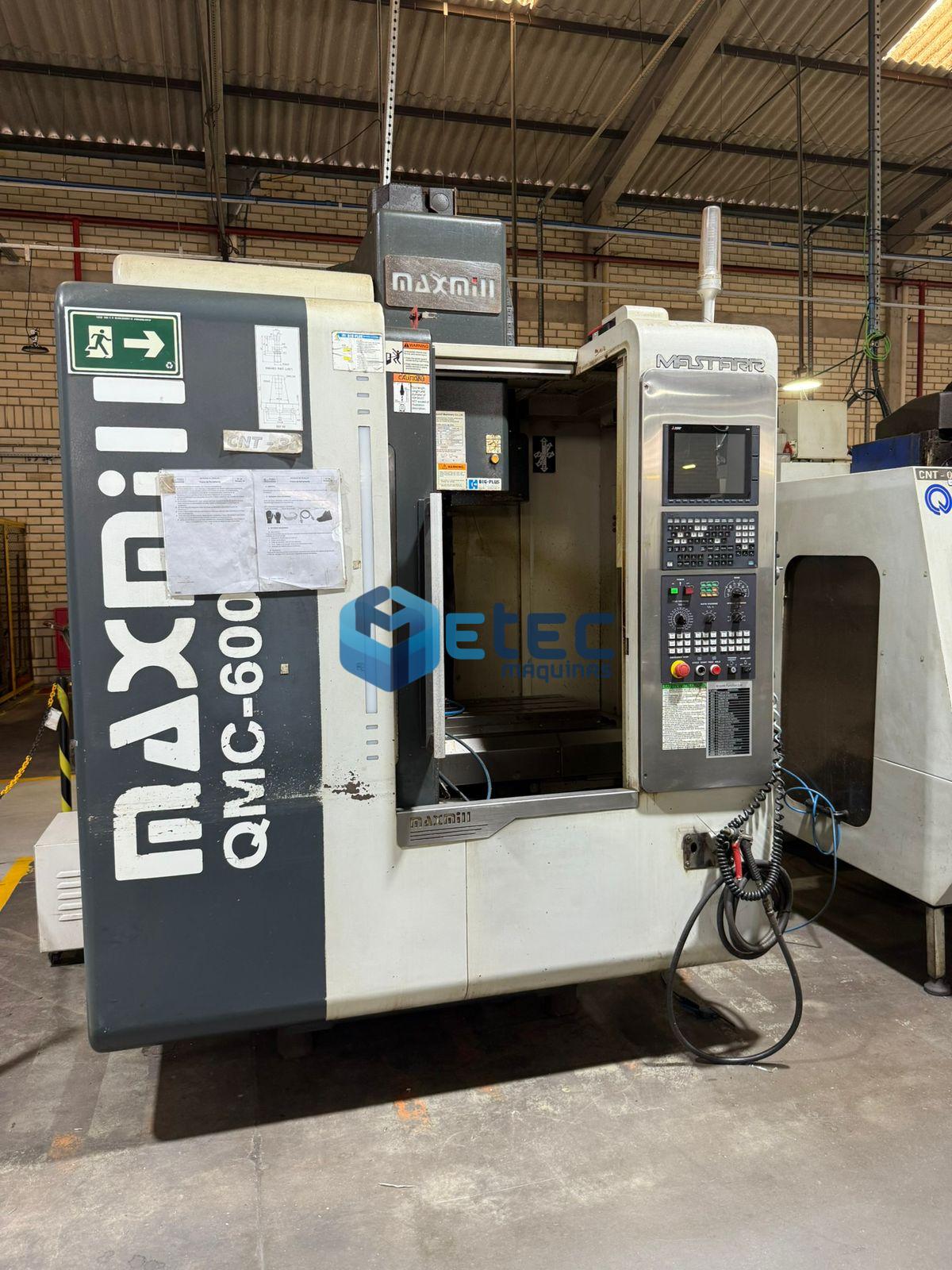 Centro de Usinagem Vertical Maxmill QMC-600