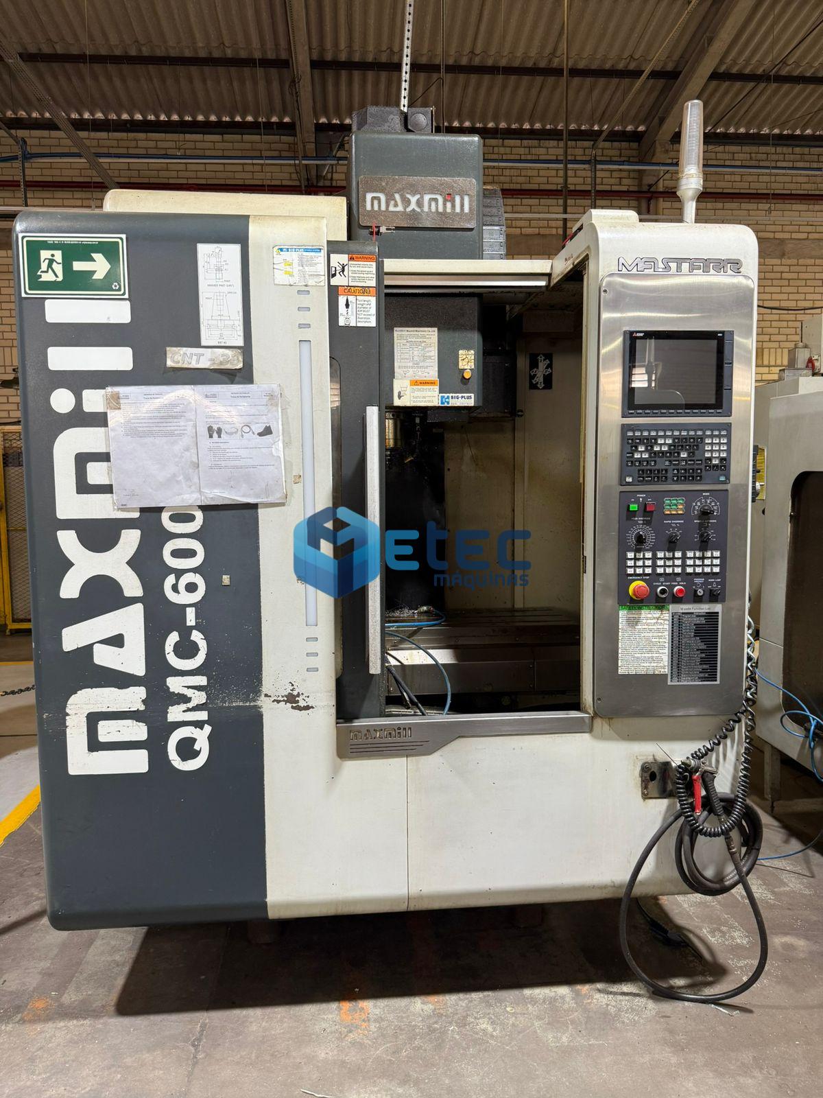 Centro de Usinagem Vertical Maxmill QMC-600
