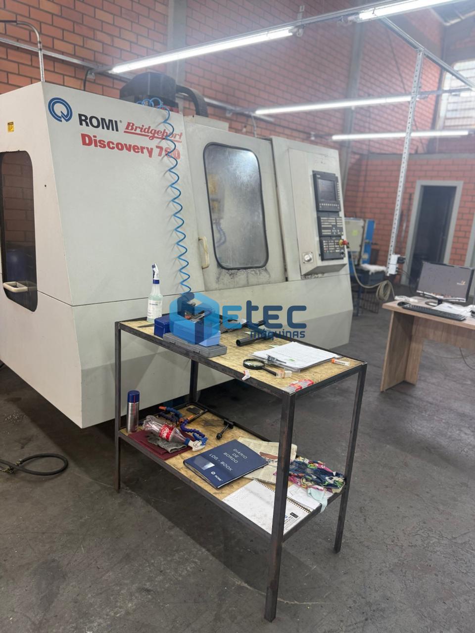 Centro de Usinagem Vertical Romi Discovery 760