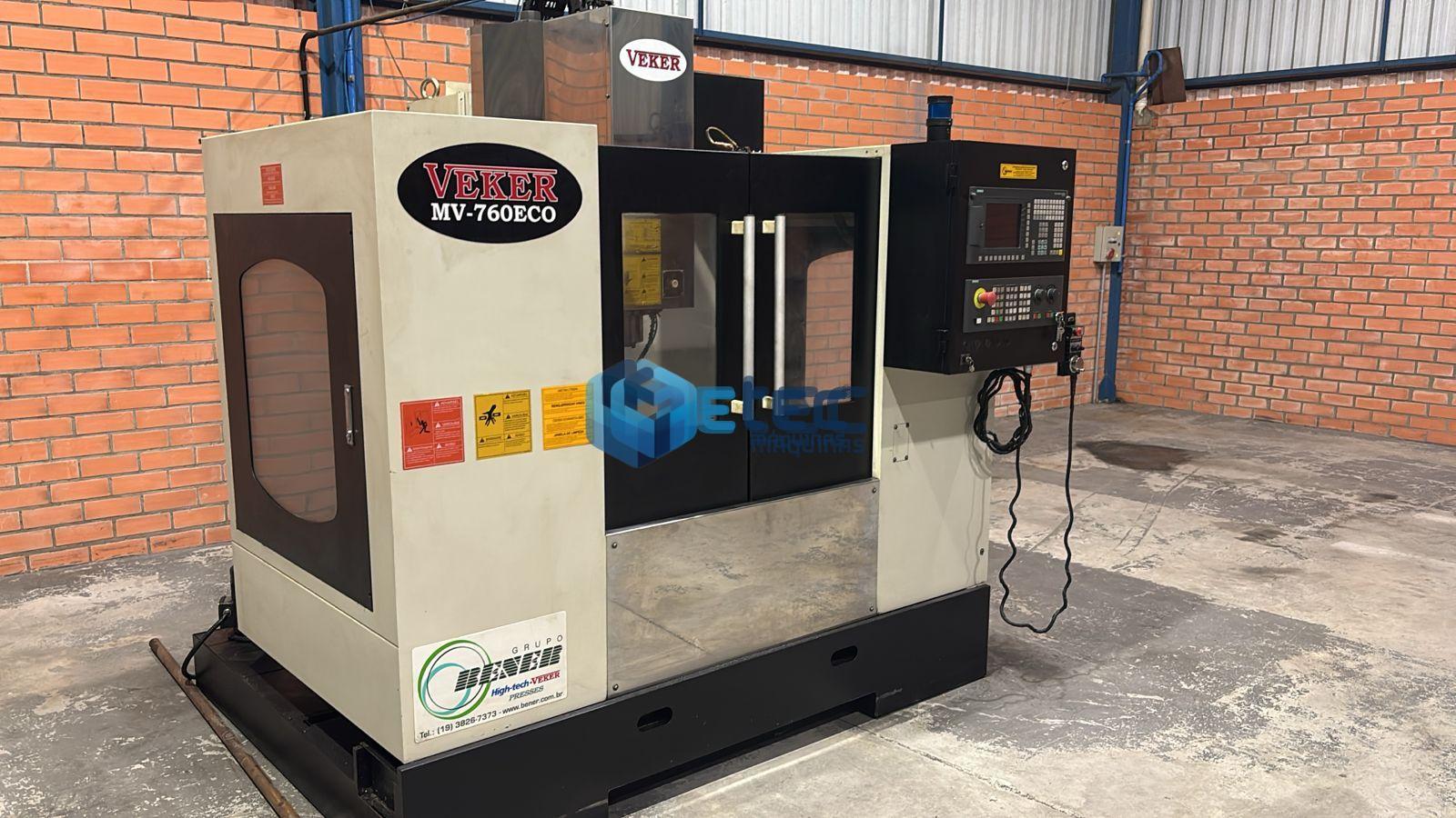 CENTRO DE USINAGEM VERTICAL VEKER MV-760 ECO