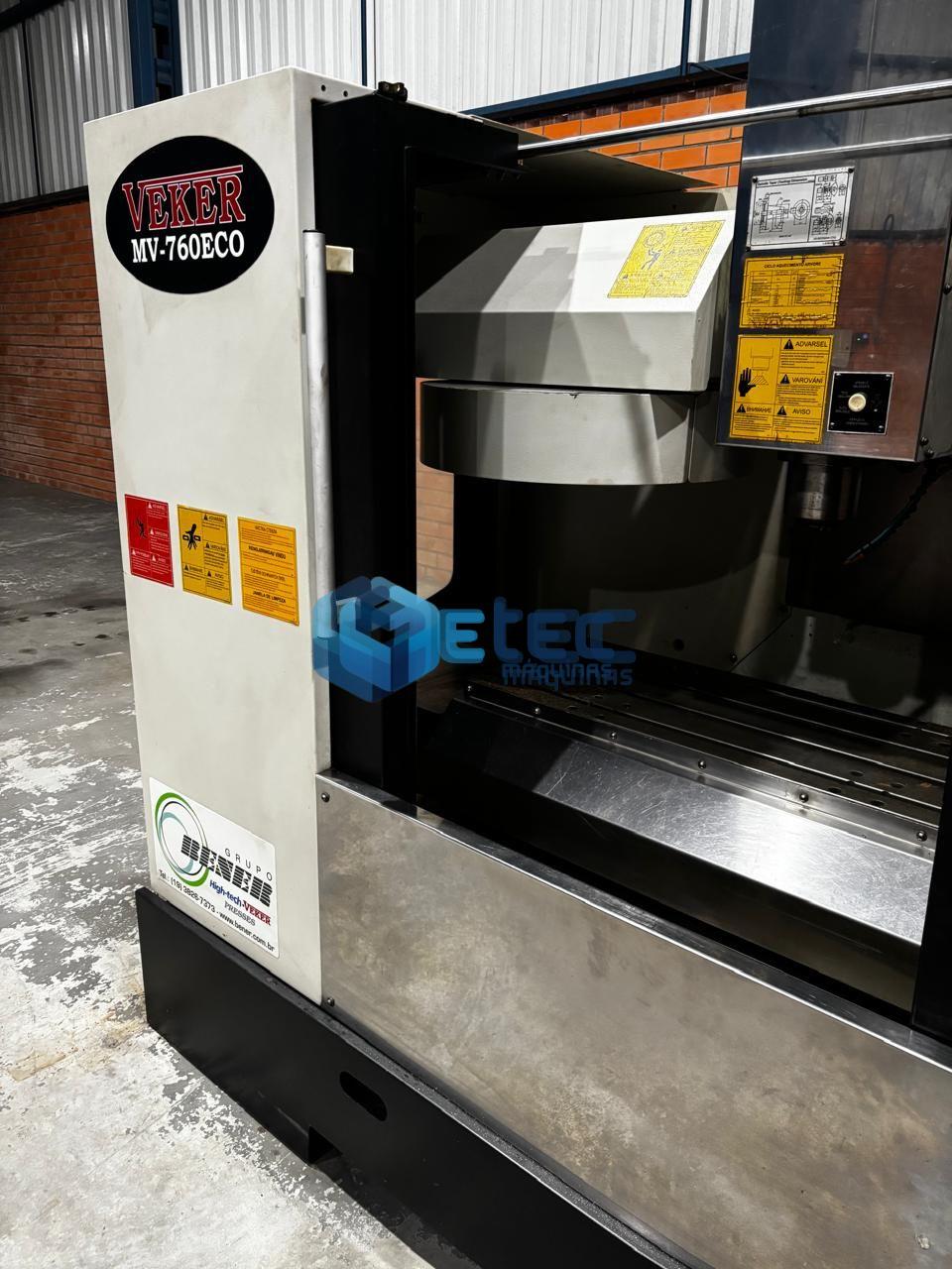 CENTRO DE USINAGEM VERTICAL VEKER MV-760 ECO