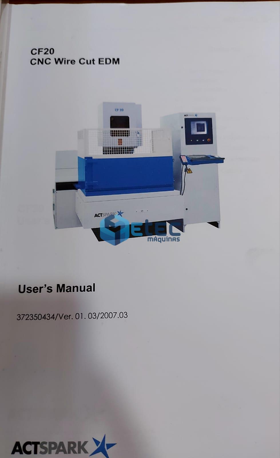 Eletroerosão a Fio Charmilles Actspark CF20