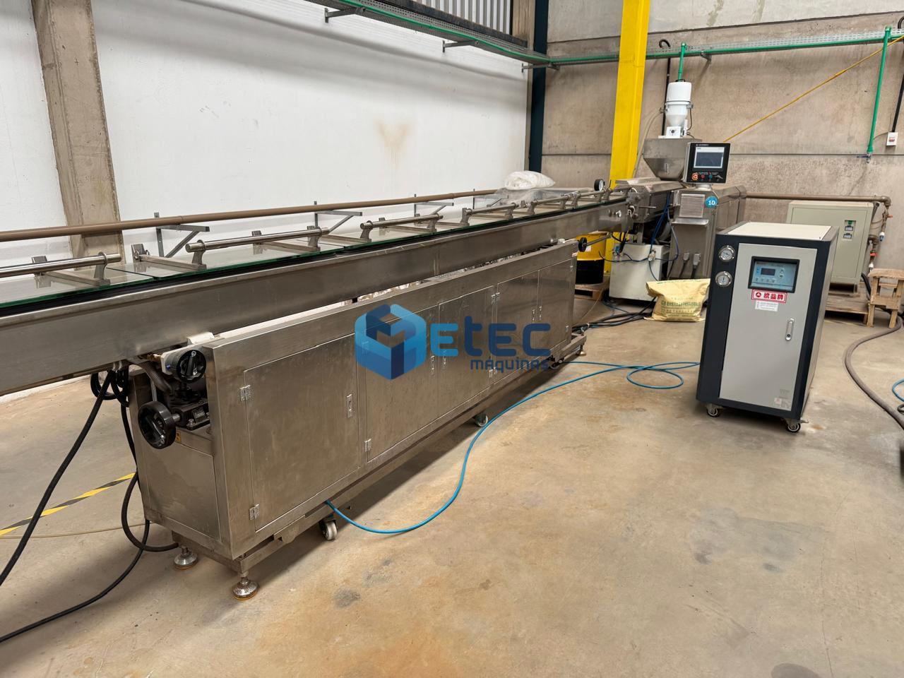 Extrusora de Tubos e Perfis San Extruder 55x28D