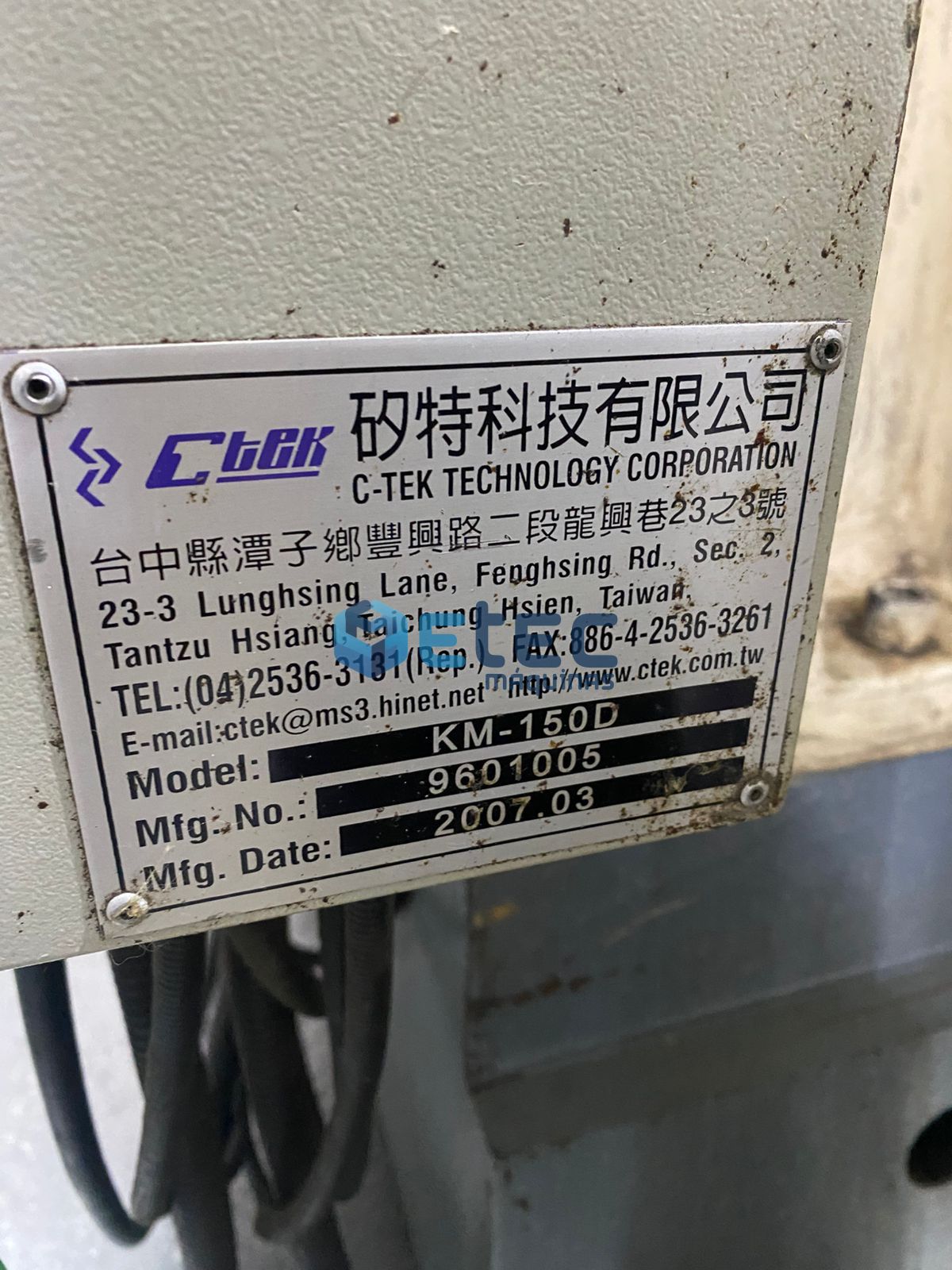 Fresadora CNC C-TEK KM-150D