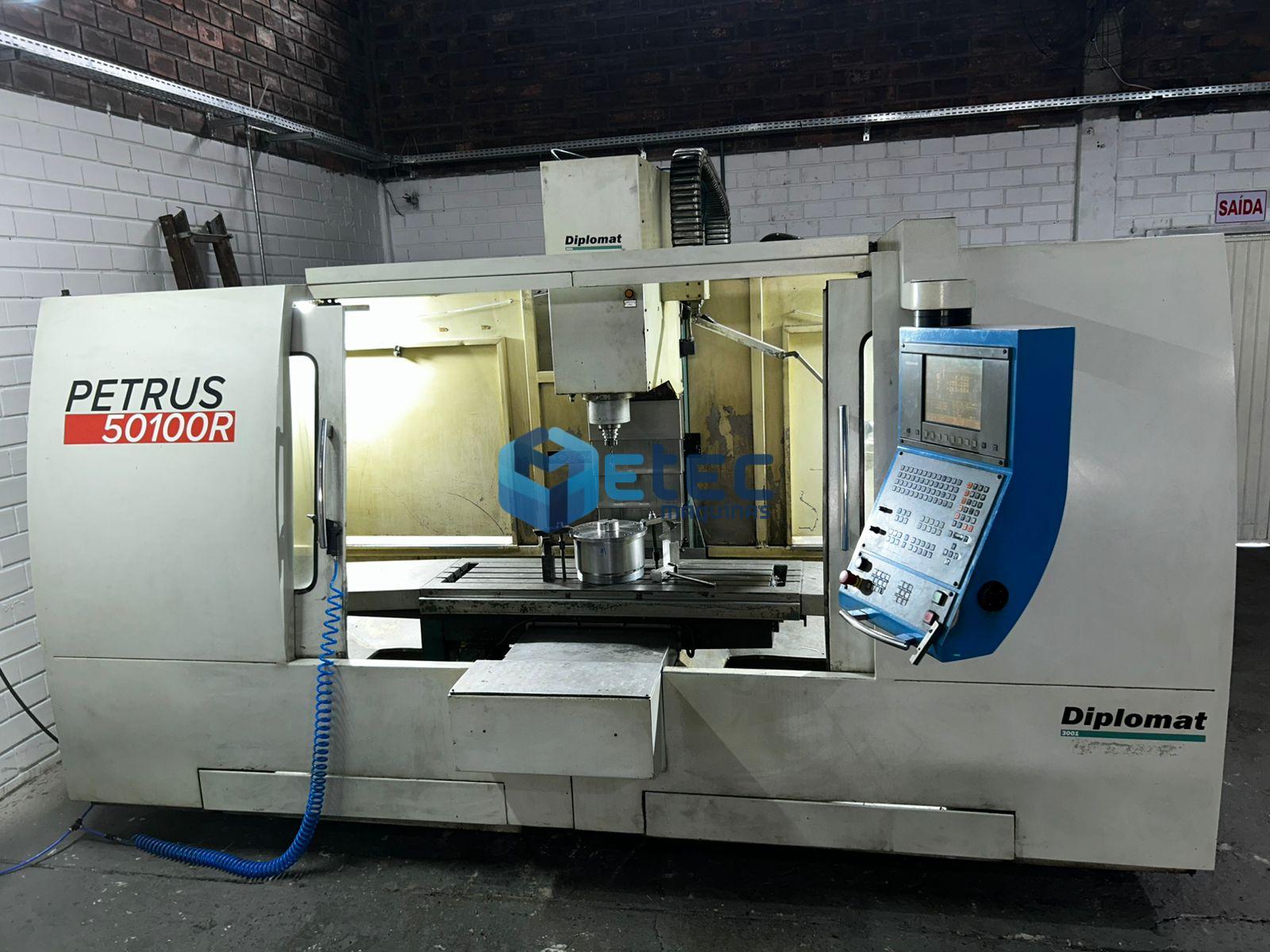 Fresadora CNC Diplomat PETRUS 50100R