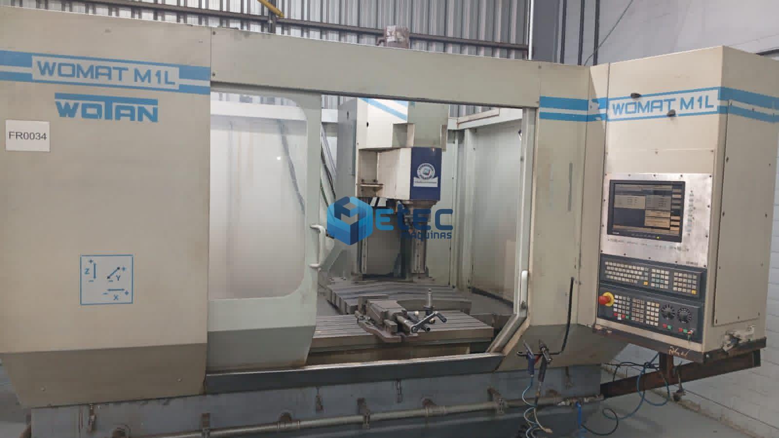 Fresadora CNC Wotan Womat M1L