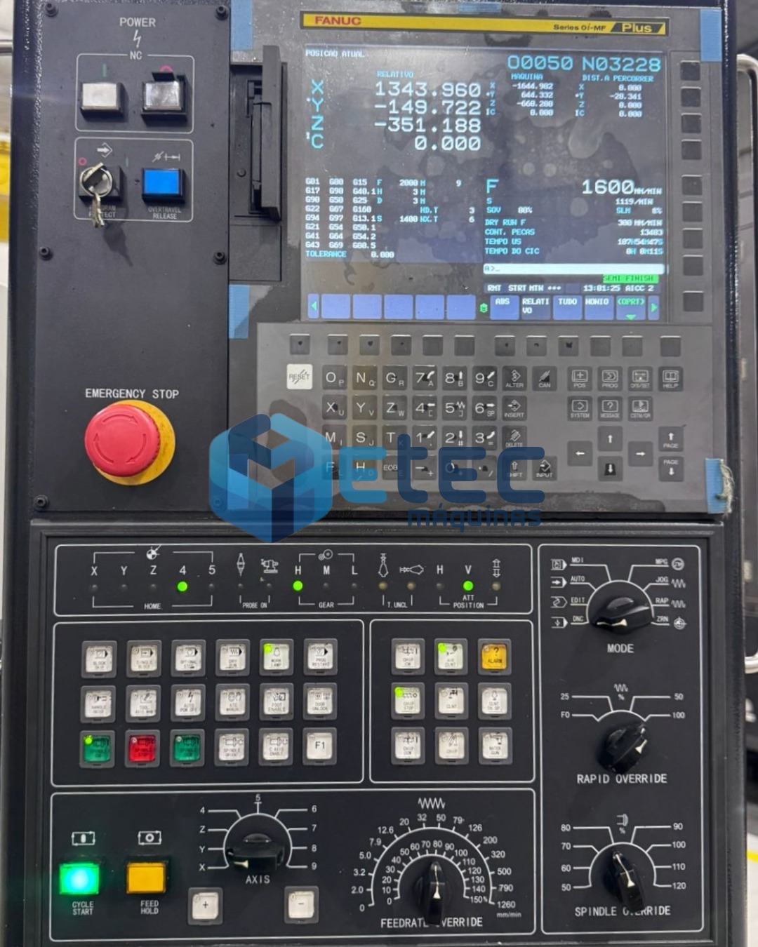 Centro de Usinagem Portal Hision GLU28L