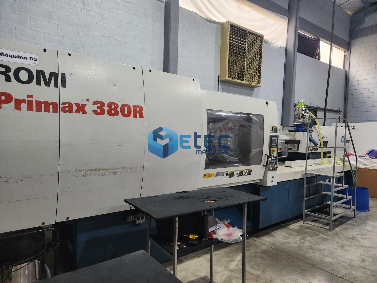 Injetoras Romi 380 Ton (02 Máquinas)