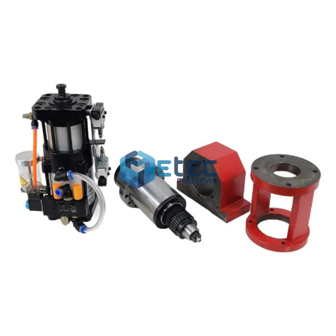 Kit Cartucho Spindle BT30 com Cilindro Pneumático