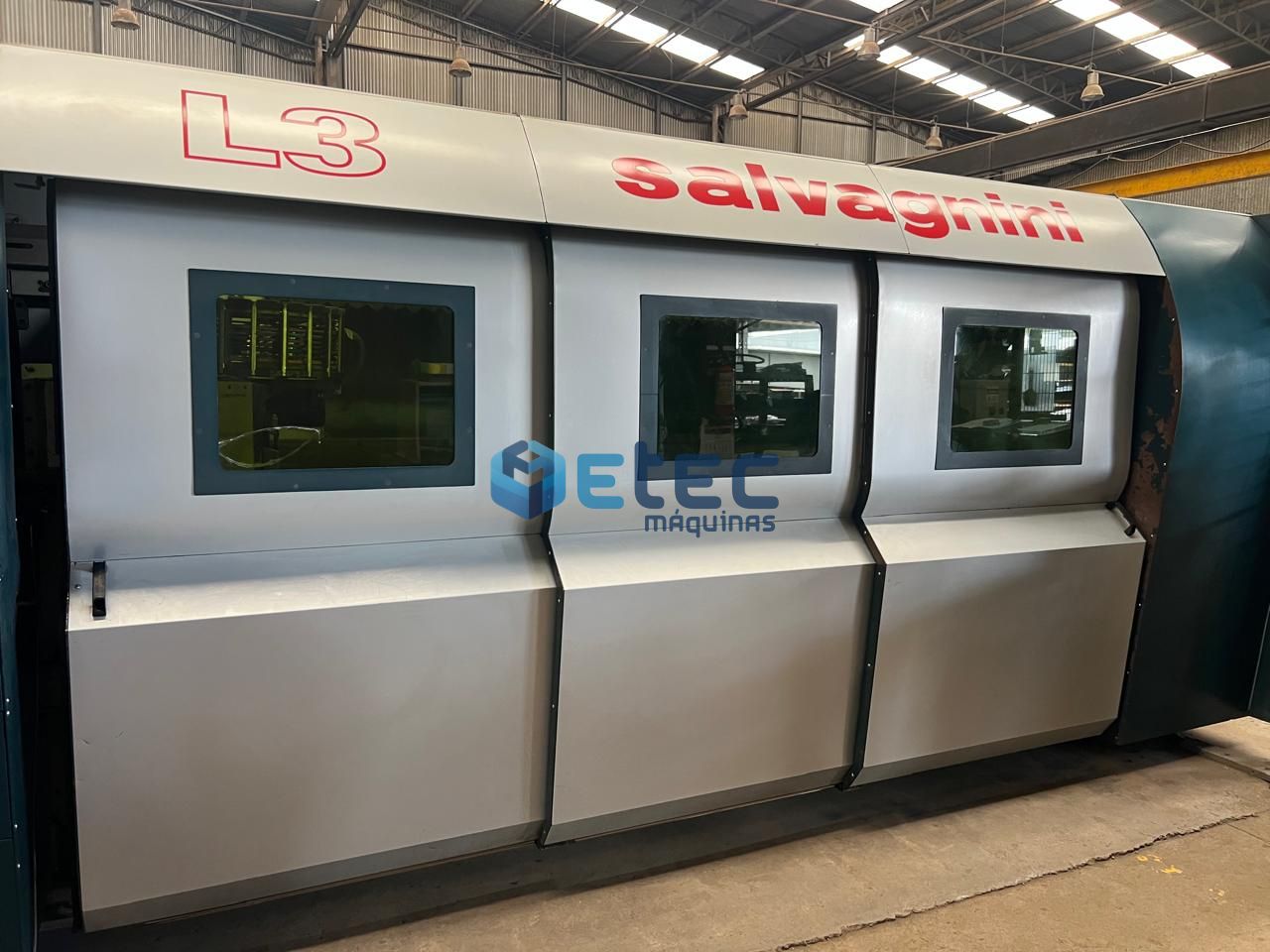 Corte Laser Fibra Salvagnini 4000W
