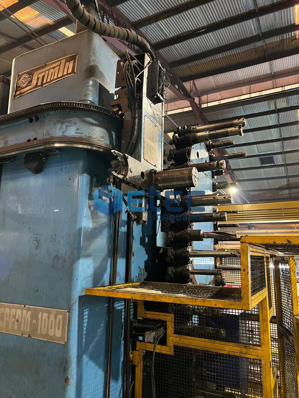 Mandrilhadora CNC STIMIN 2CPFPM-1000 - Duplo Spindle