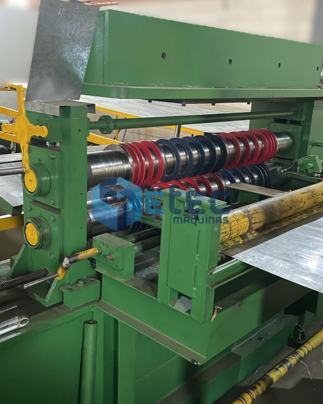 Máquina de Corte Longitudinal de Bobinas Sllitter