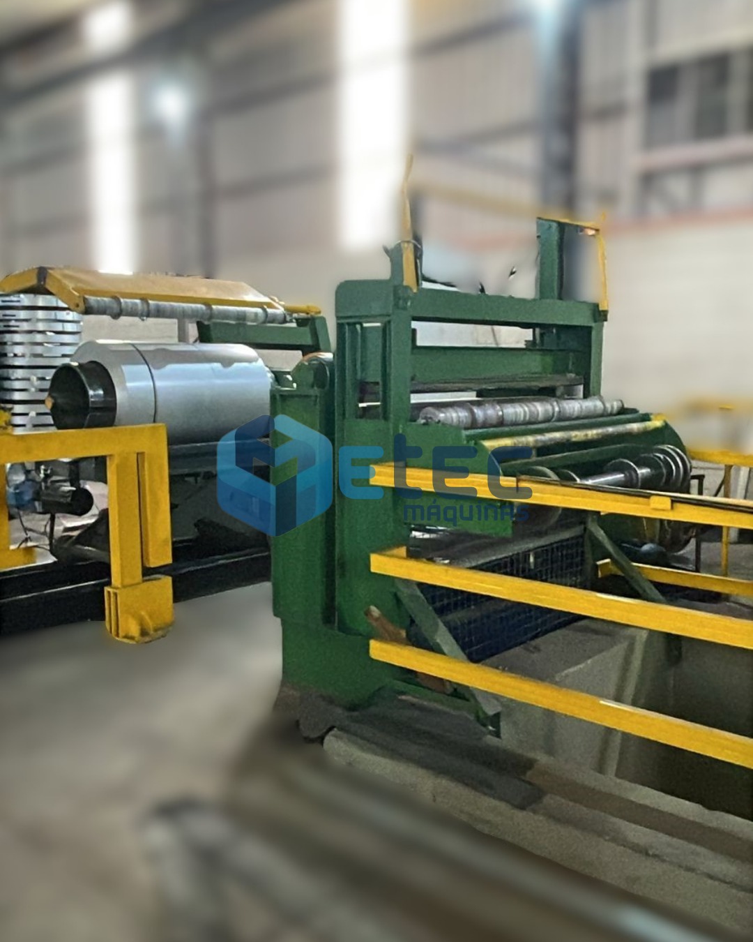 Máquina de Corte Longitudinal de Bobinas Sllitter