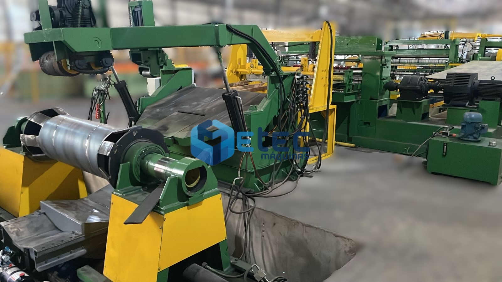 Máquina de Corte Longitudinal de Bobinas Sllitter