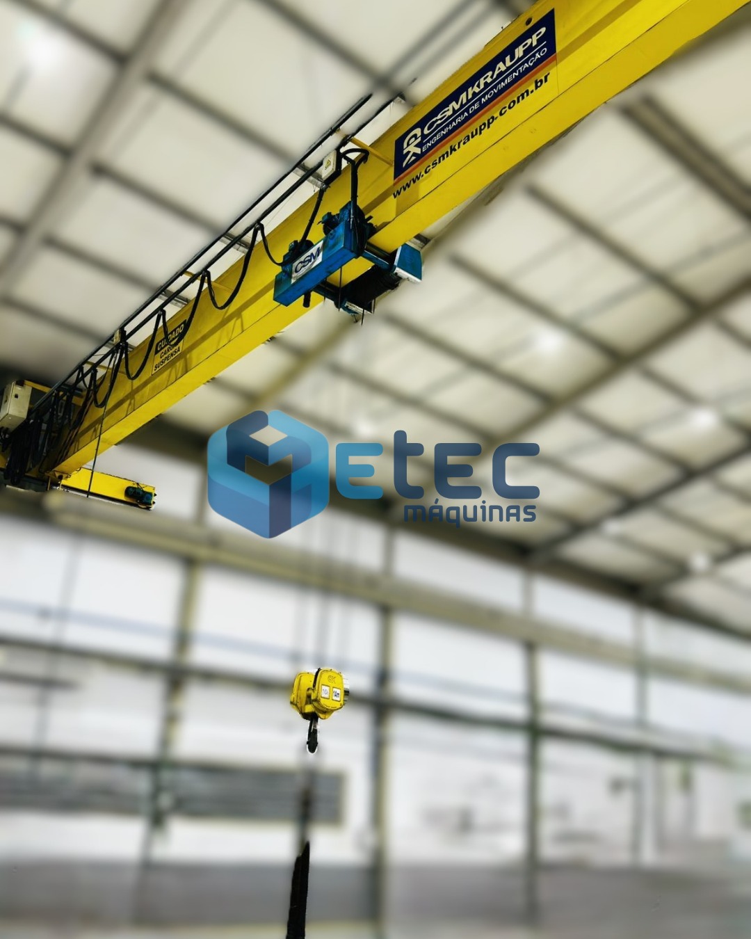 Ponte Rolante Monoviga CSM 10Tx20mt de Vão