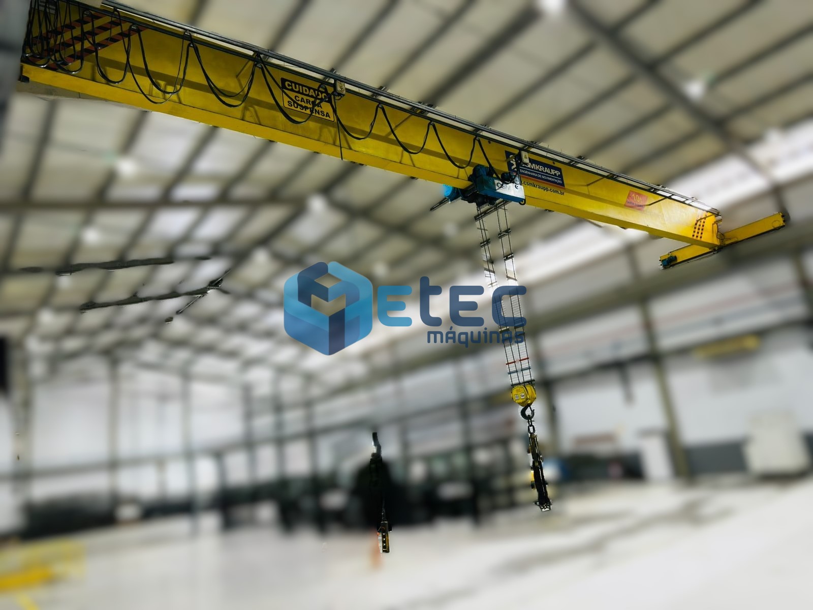 Ponte Rolante Monoviga CSM 10Tx20mt de Vão