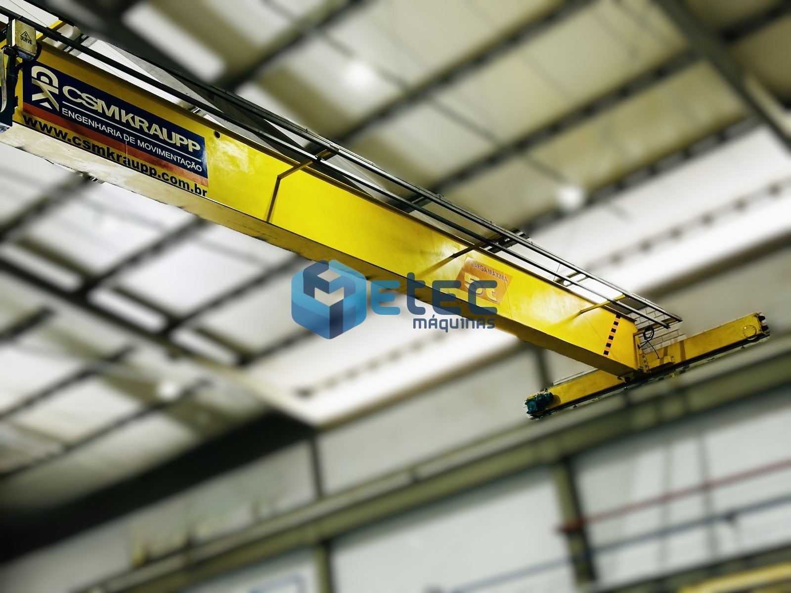 Ponte Rolante Monoviga CSM 5Tx20mt de Vão