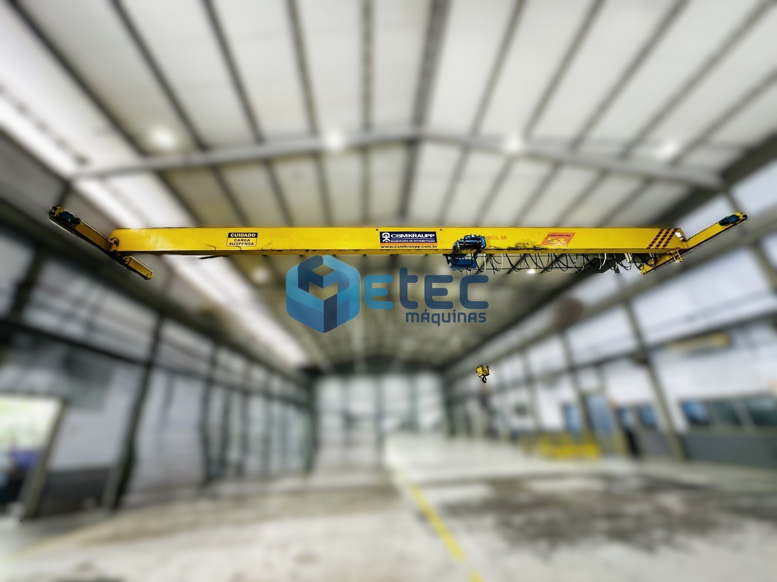 Ponte Rolante Monoviga CSM 5Tx20mt de Vão