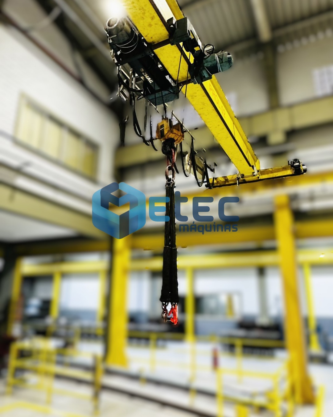 Ponte Rolante Monoviga Demag 5Tx10mts de Vão