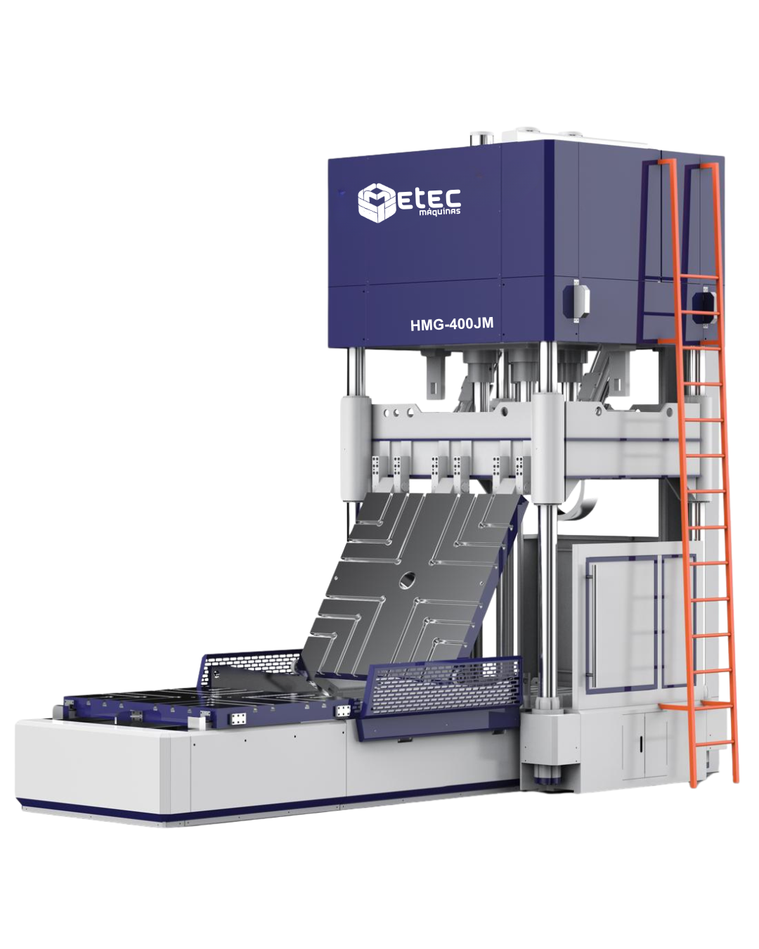 Prensa Hidráulica Ajuste de Moldes ETEC HMG-400JM