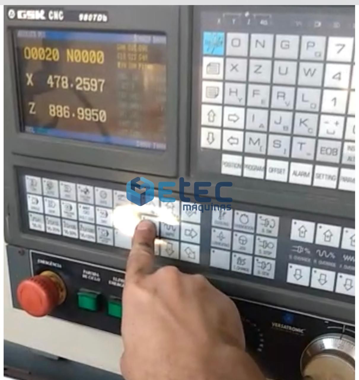 RETIFICA CILÍNDRICA CNC SULMECÂNICA RCP 1000