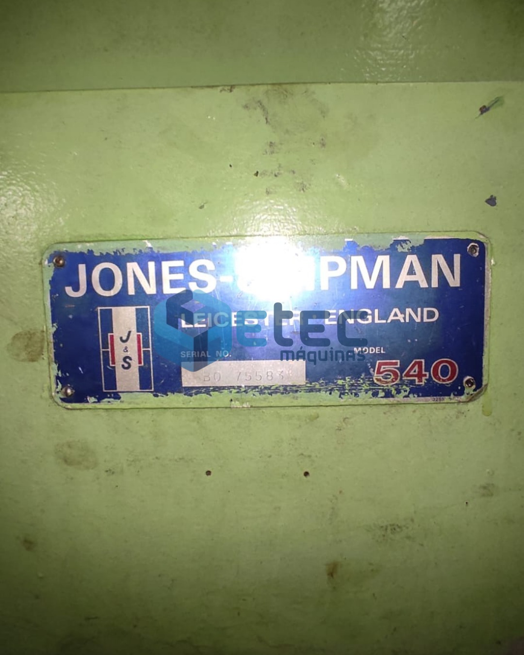 Retífica Plana Jones & Shipman 540