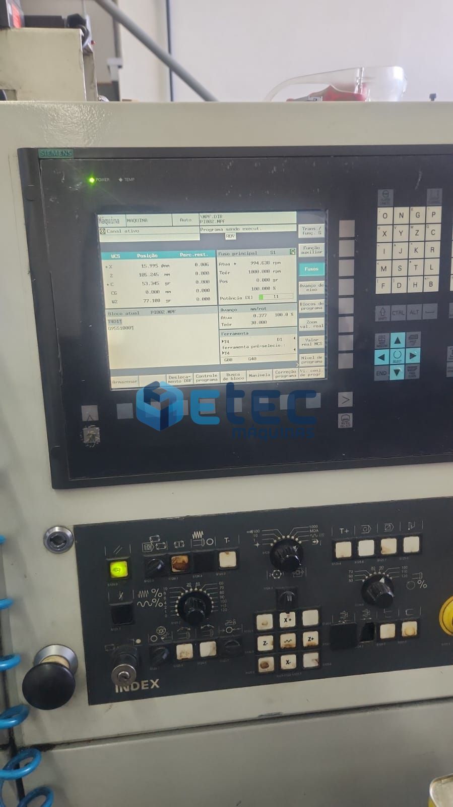 Torno CNC Index MC200