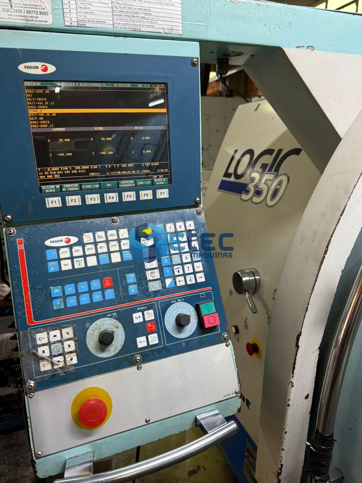 Torno CNC Nardini Logic 350