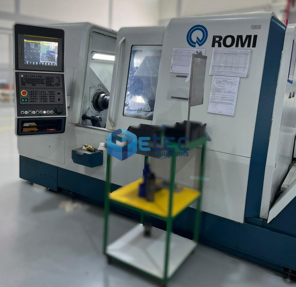 Torno CNC  - NOVA GERAÇÃO Romi GL250