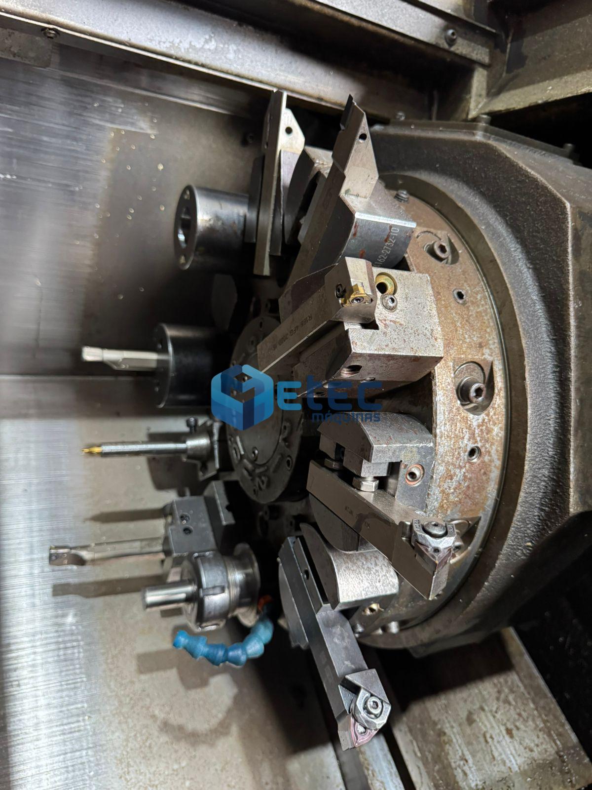 Torno CNC Okuma ES-L8II-M com Ferramenta Acionada