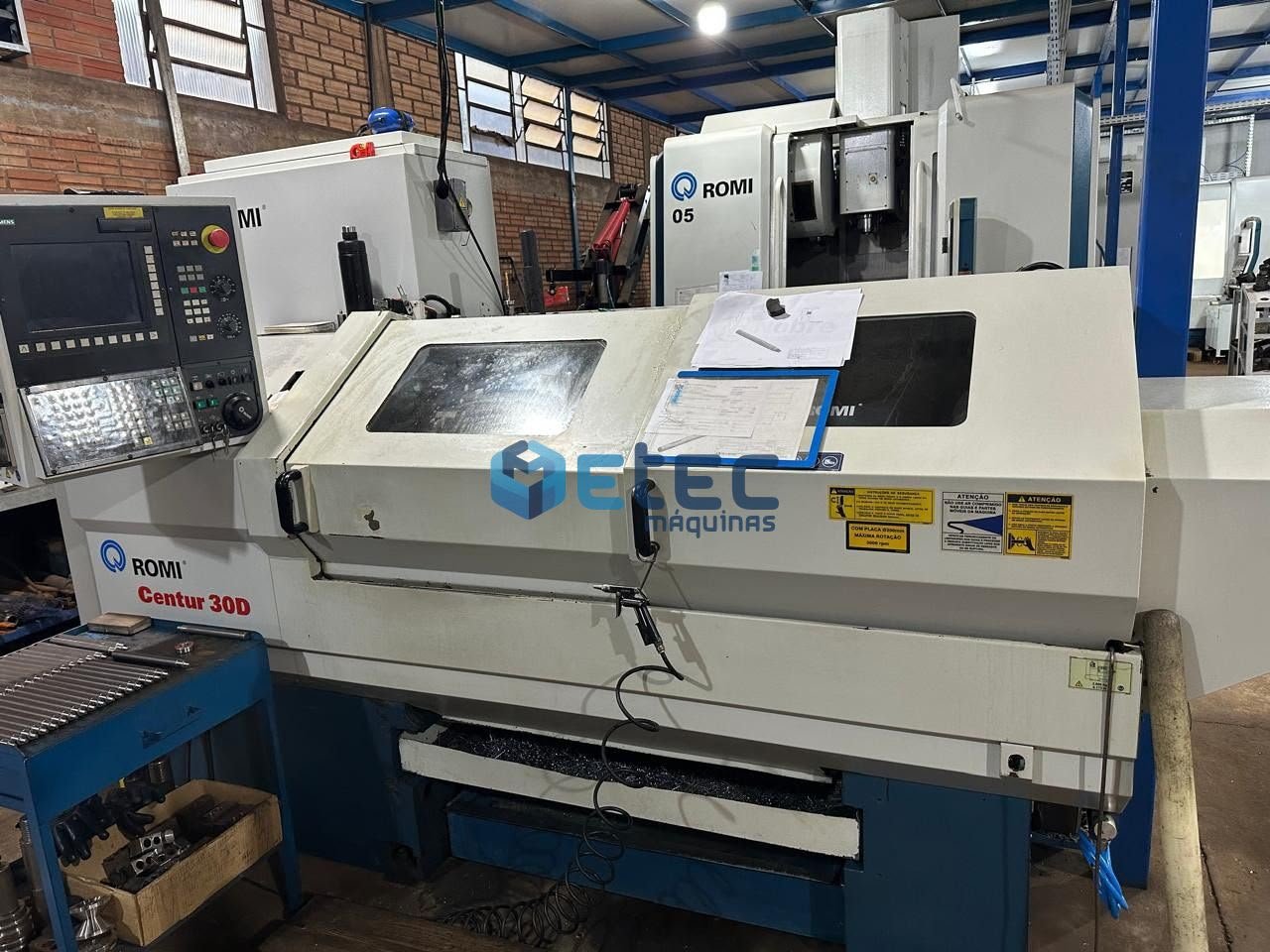 Torno CNC Romi Centur 30D