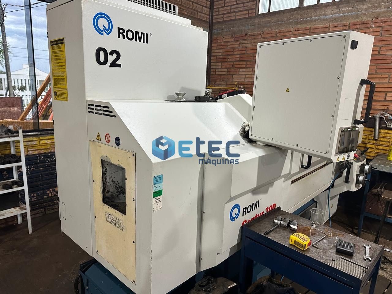 Torno CNC Romi Centur 30D - Multiplic