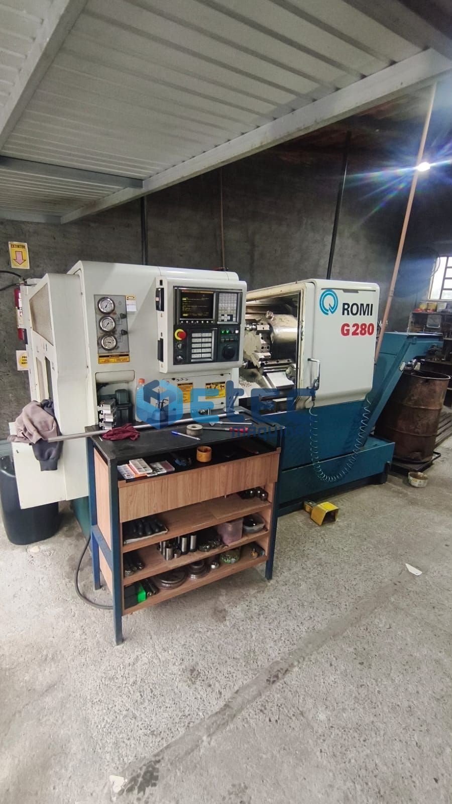Torno CNC Romi G280