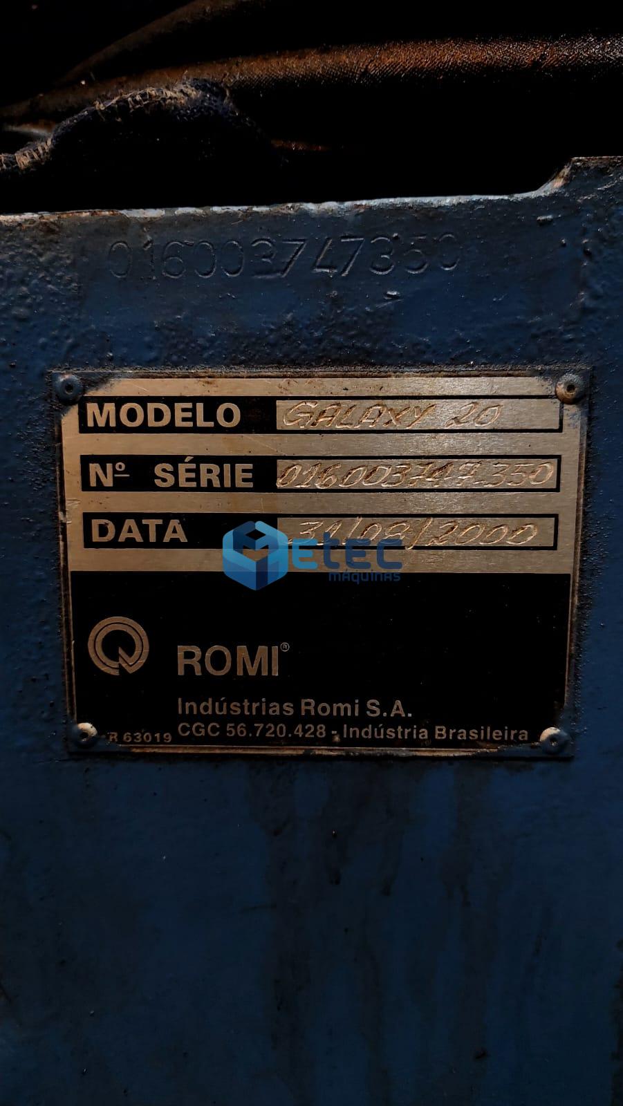 Torno CNC Romi Galaxy 20