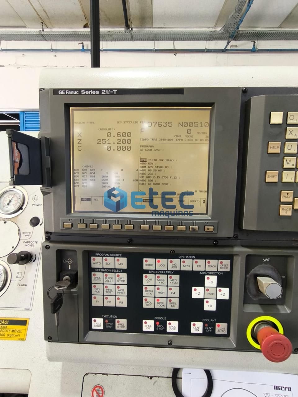Torno CNC Romi Galaxy 20