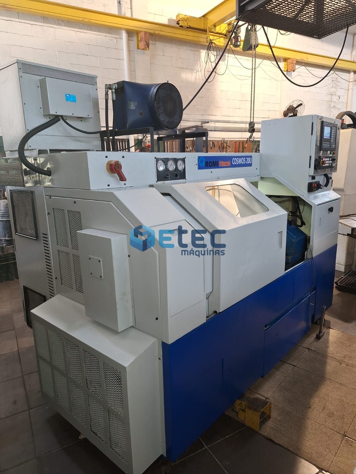 Torno CNC ROMI- MAZAK COSMOS 20U (Retrofitado)