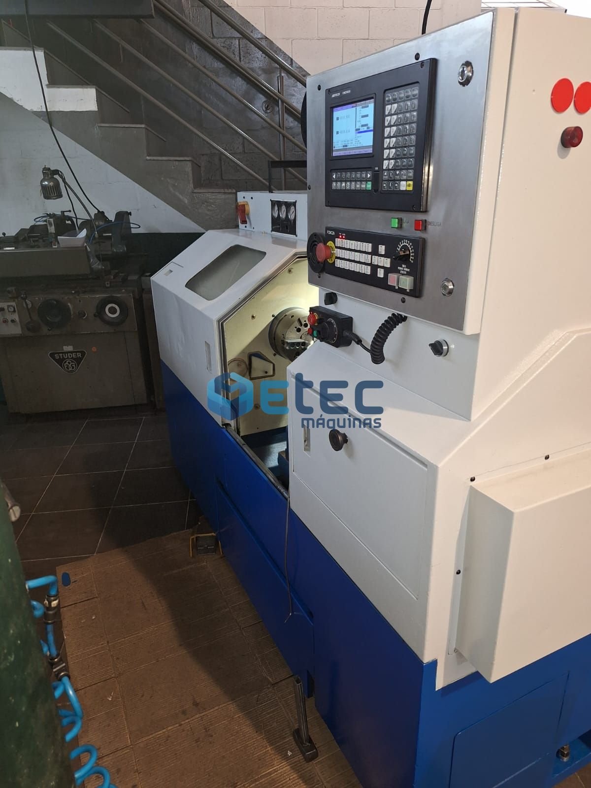 Torno CNC ROMI- MAZAK COSMOS 20U (Retrofitado)