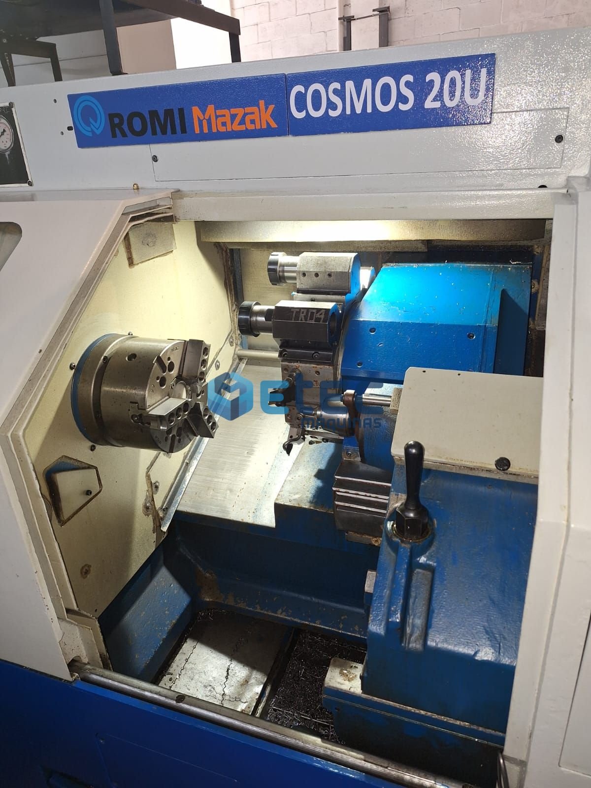 Torno CNC ROMI- MAZAK COSMOS 20U (Retrofitado)